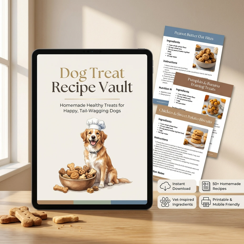Dog Treat Recipe Vault