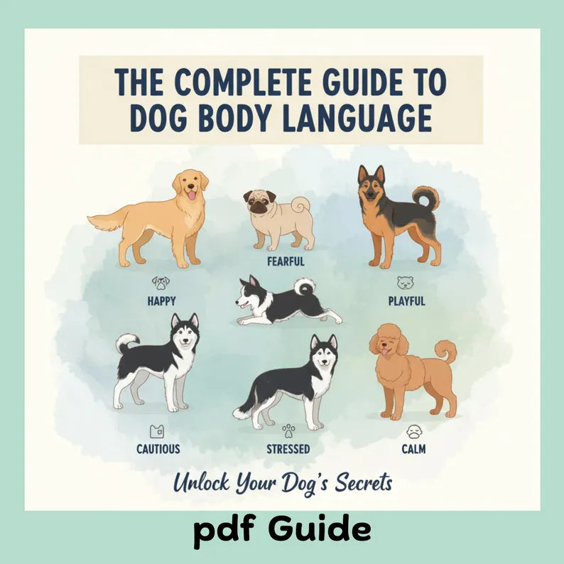 Dog Body Language Cheat Sheet