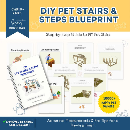 DIY Pet Stairs & Steps Blueprint