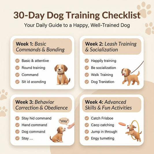 30 Days of Training your Puppy Planner