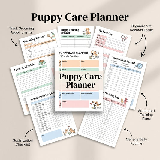 Puppy Care Planner